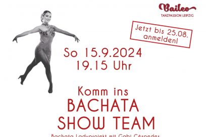 Komm ins Bachata Choreo-Team